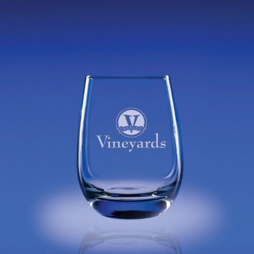 15.5oz. Tangent Stemless Red from EtchedWorks