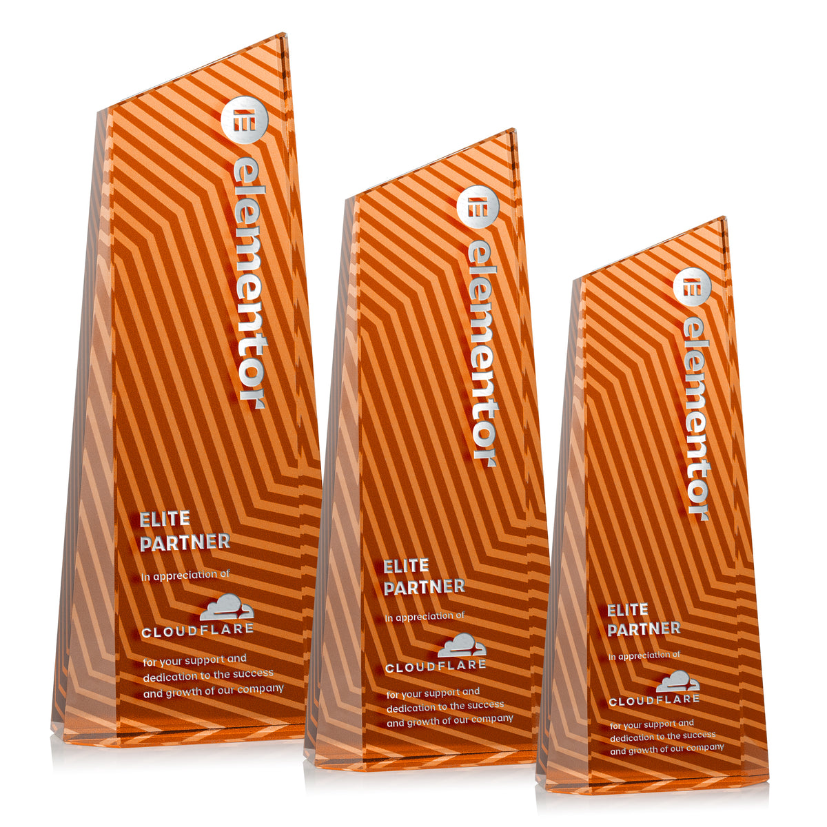 Hallandale Award - Orange