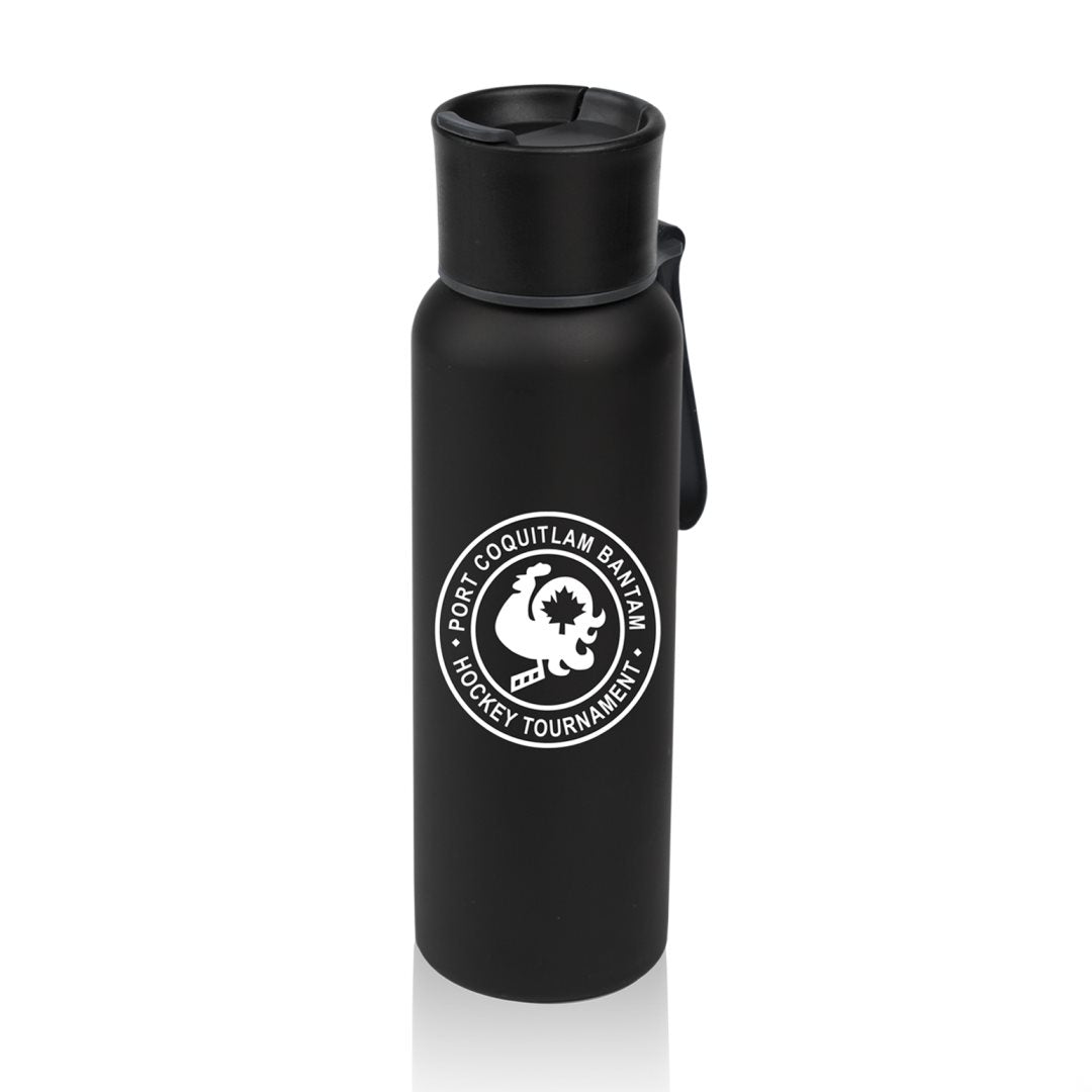 Hurdler Bottle with Carry Handle - 25oz — Black — D024BK