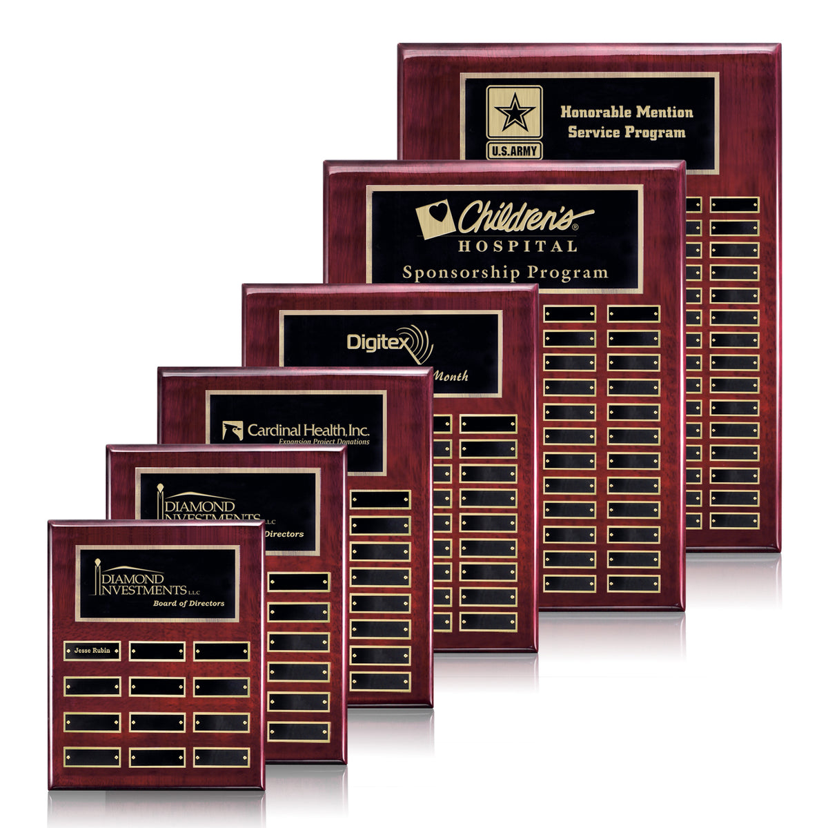 Oakleigh Perpetual Plaque — Vertical Options
