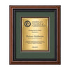 Deco Certificate TexEtch Framed Award