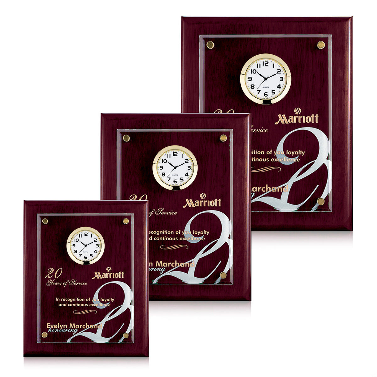 Hammond Clock - Rosewood