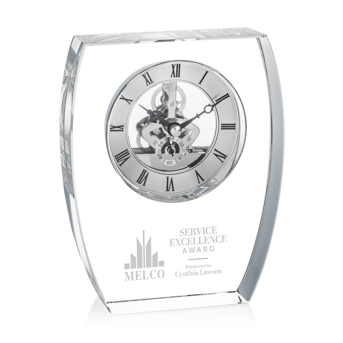 Barchus Clock - Silver