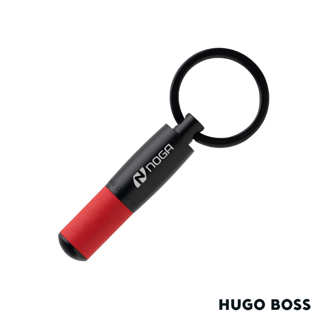 Hugo Boss® Gear Matrix Key Ring – Red