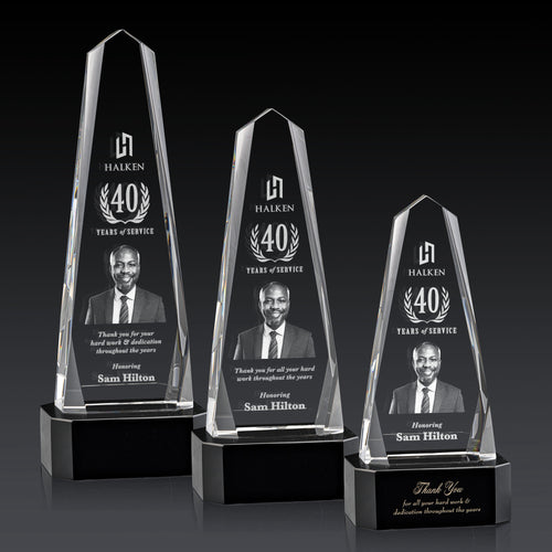 Geneva 3D Award on Base - Black