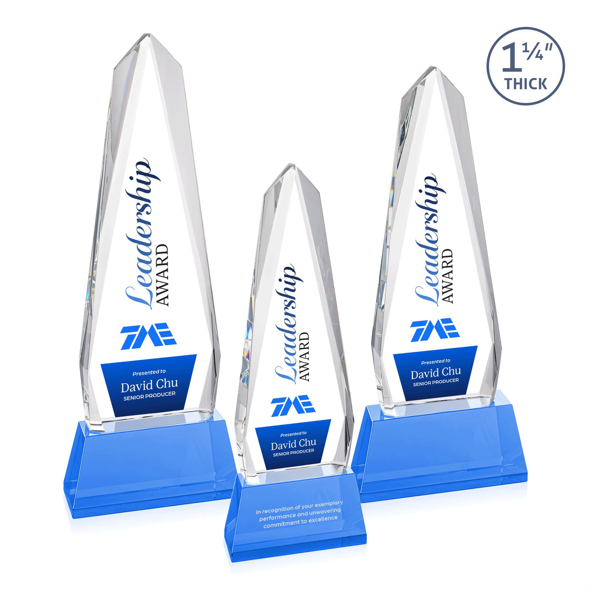 Cheswick VividPrint™ Award on Entwhistle Base