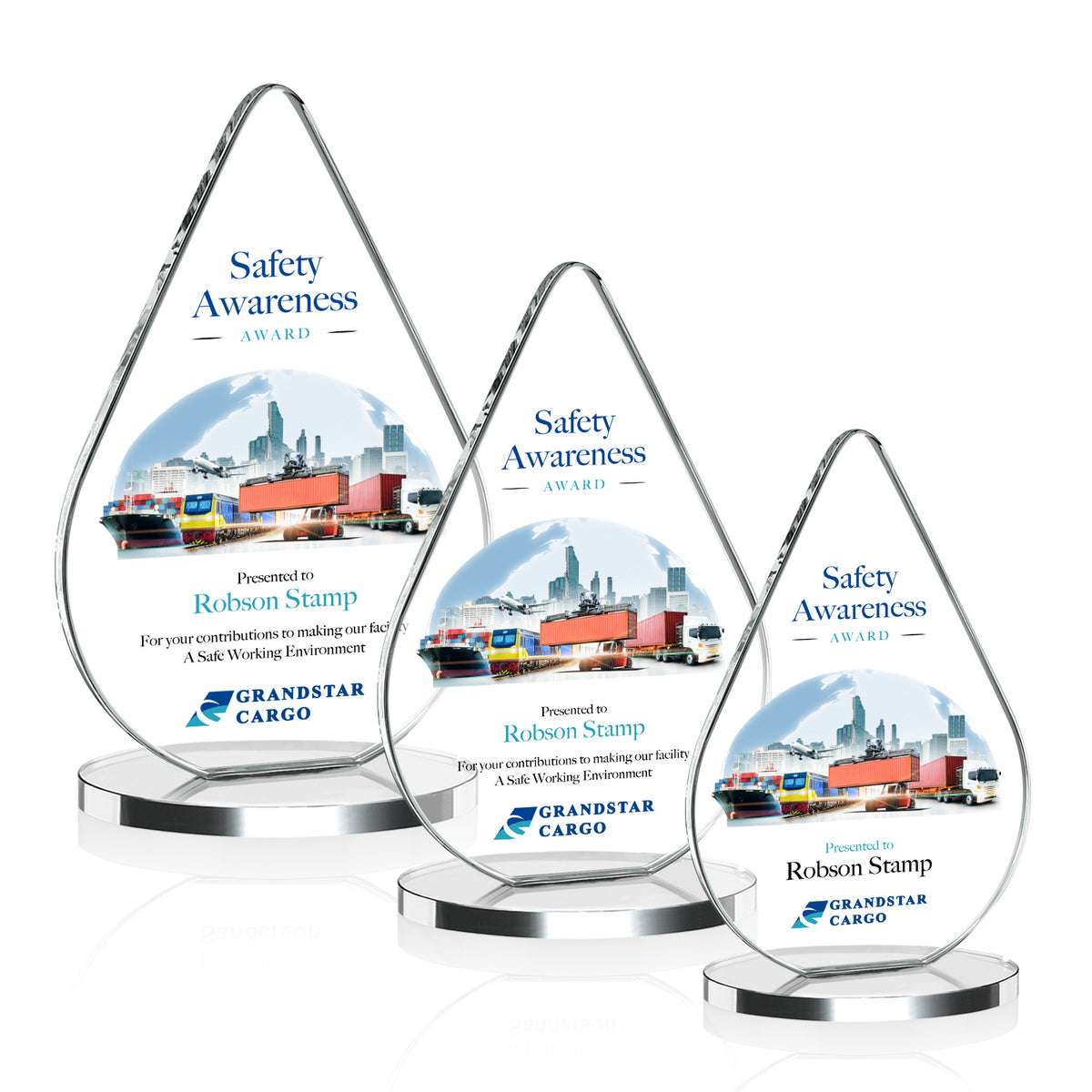 Glenhazel VividPrint™ Award - Clear