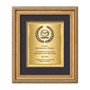 Regal Certificate TexEtch Framed Award