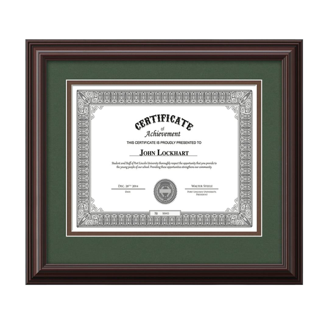 Cottingham - Mahogany – Forest Green