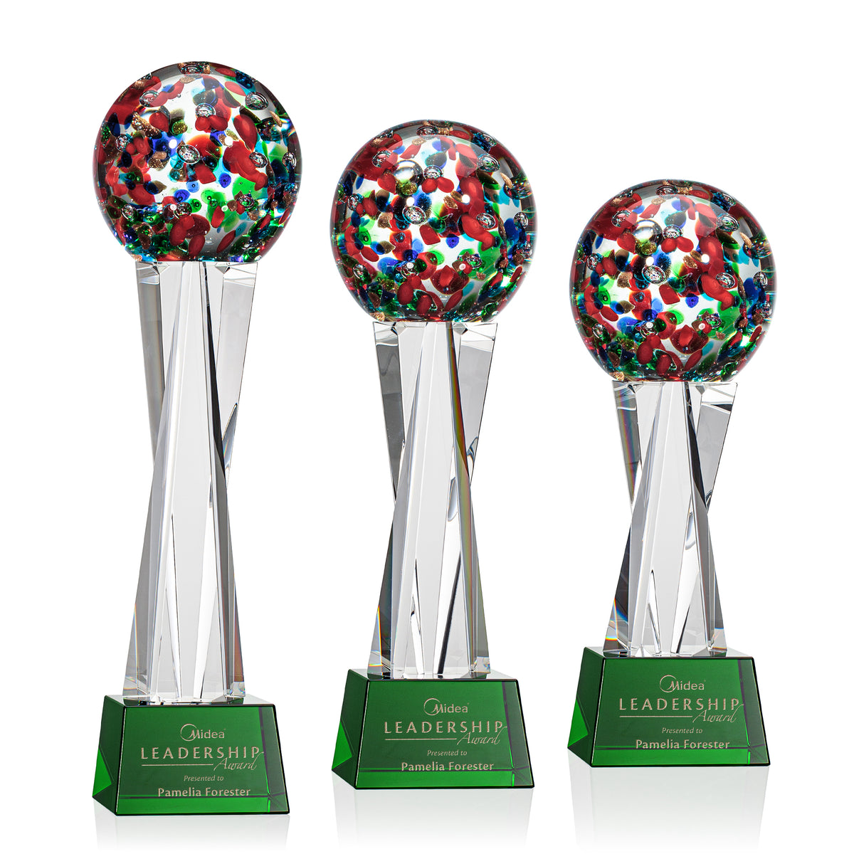Fantasia Award on Grafton Base - Green