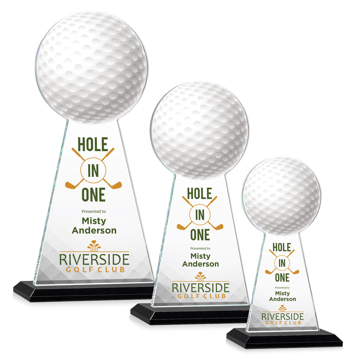 Edenwood Golf VividPrint™ Award - Black