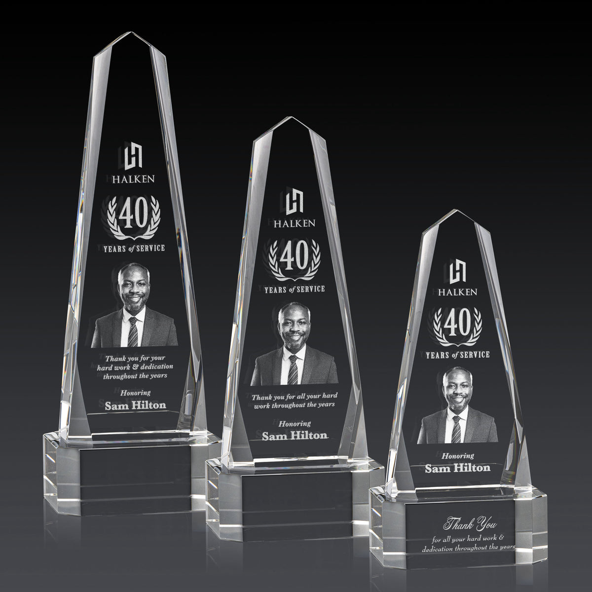 Geneva 3D Award on Base - Clear