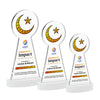 Crescent & Star VividPrint™ Award on Alberton Base