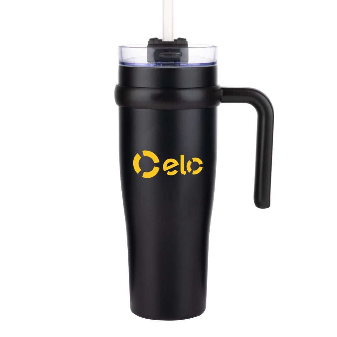 Aralia Tumbler w/Handle & Straw Lid - 30oz