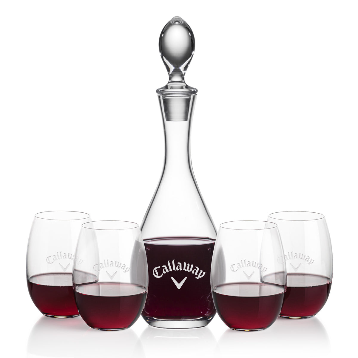Malvern Decanter & Carlita Stemless Wine