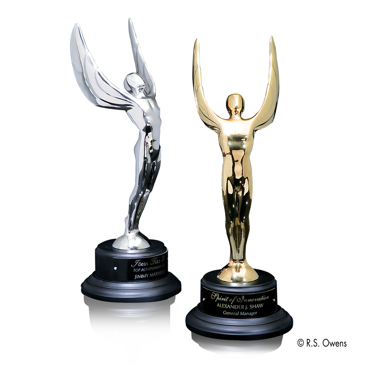 Winged Achievement Award on Ebony