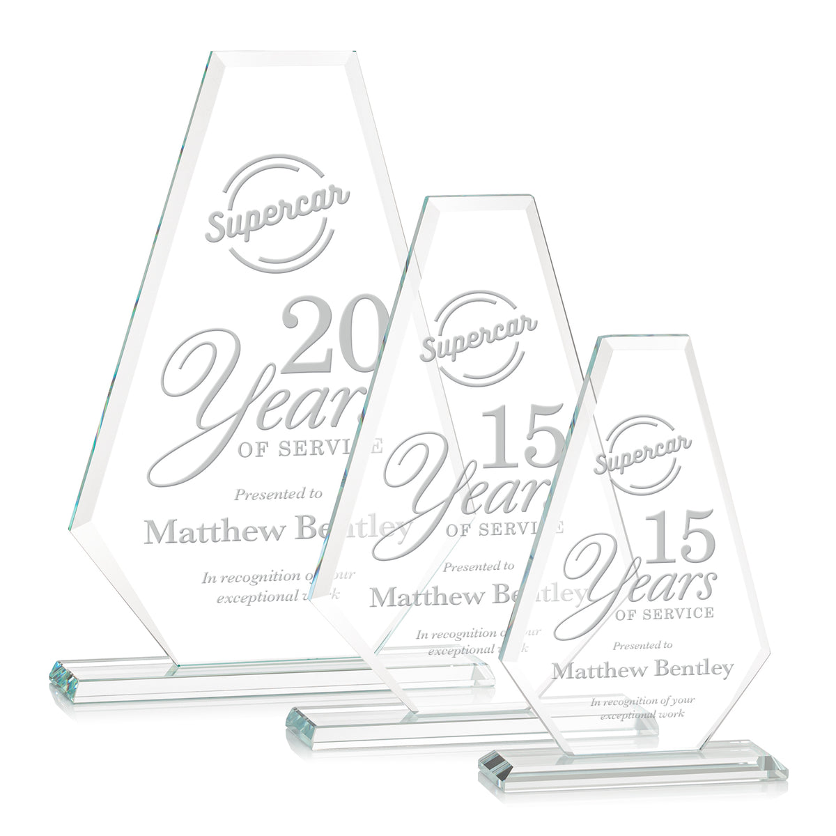 Caldwell Starfire Crystal Award