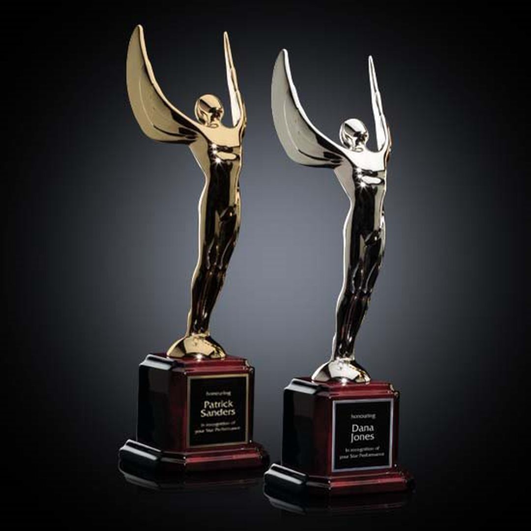 Winged Achievement Award on Rosewood