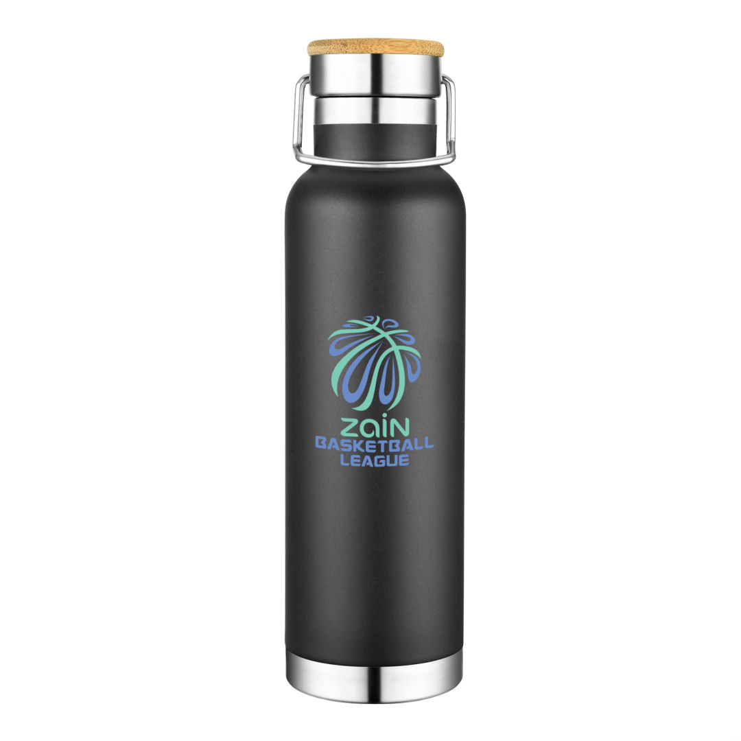 Springwell Vacuum Bottle - 22oz — Black — D131-BK