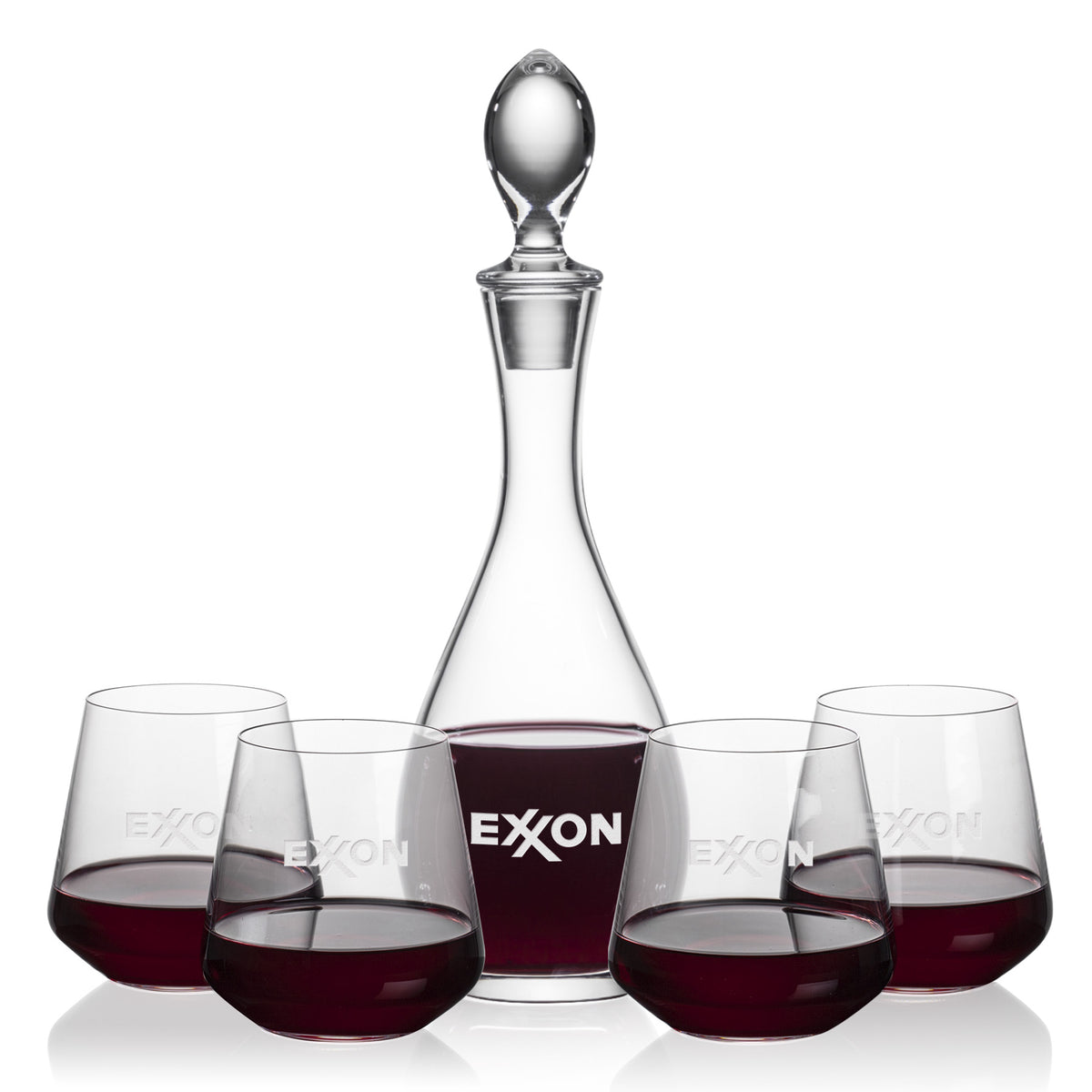 Malvern Decanter & Cannes Stemless Wine