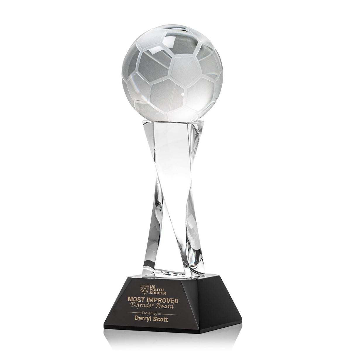 Soccer Ball Award on Langport Base
