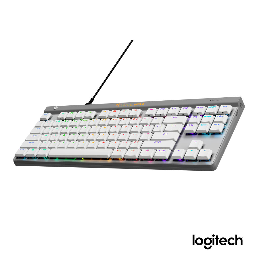Logitech® Lightspeed Gaming Keyboard – White