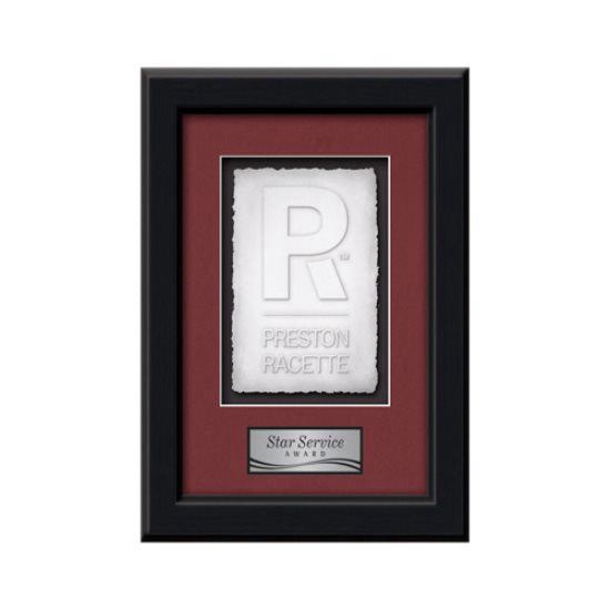 Myriad Cast Paper Framed Award