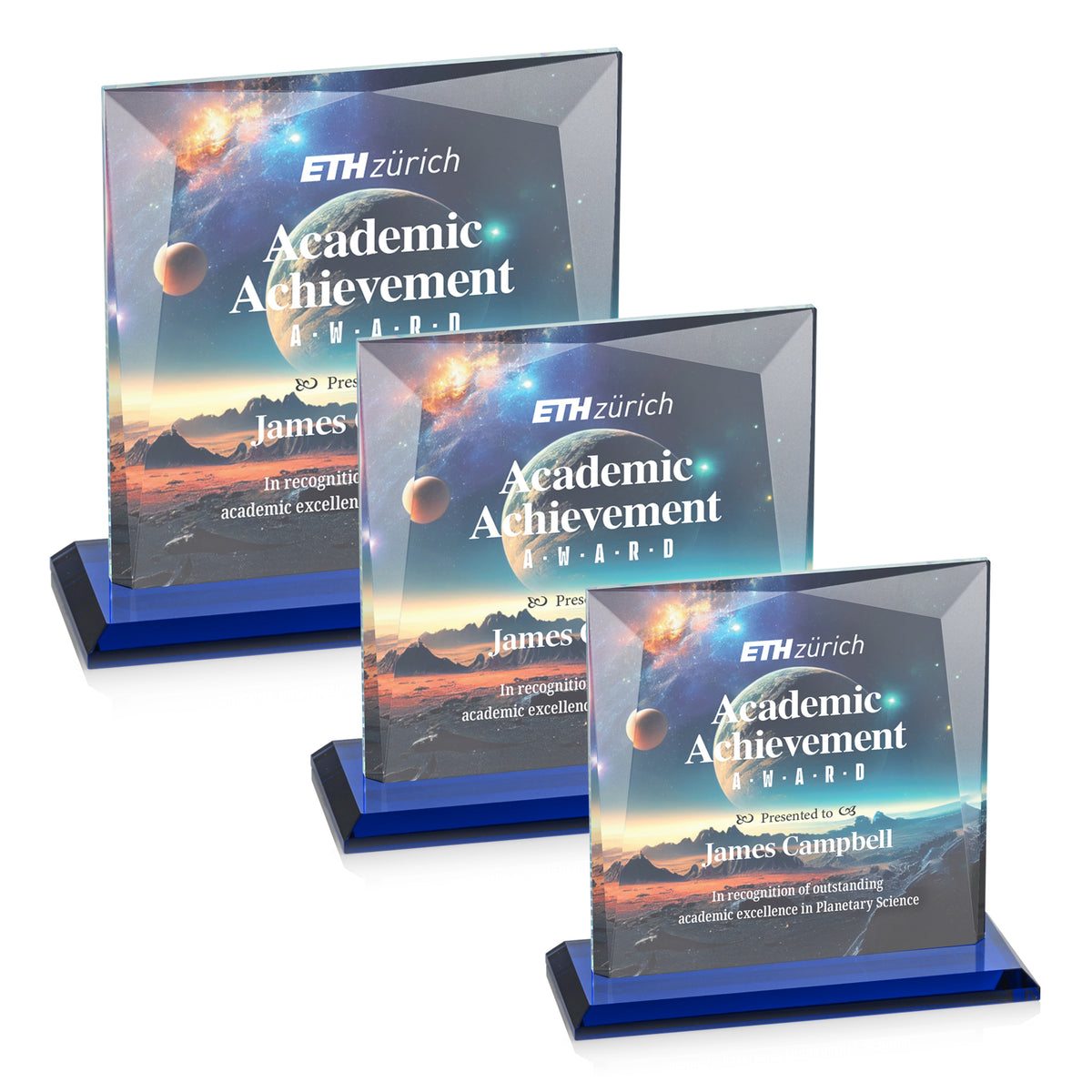Tanner VividPrint™ Award - Blue