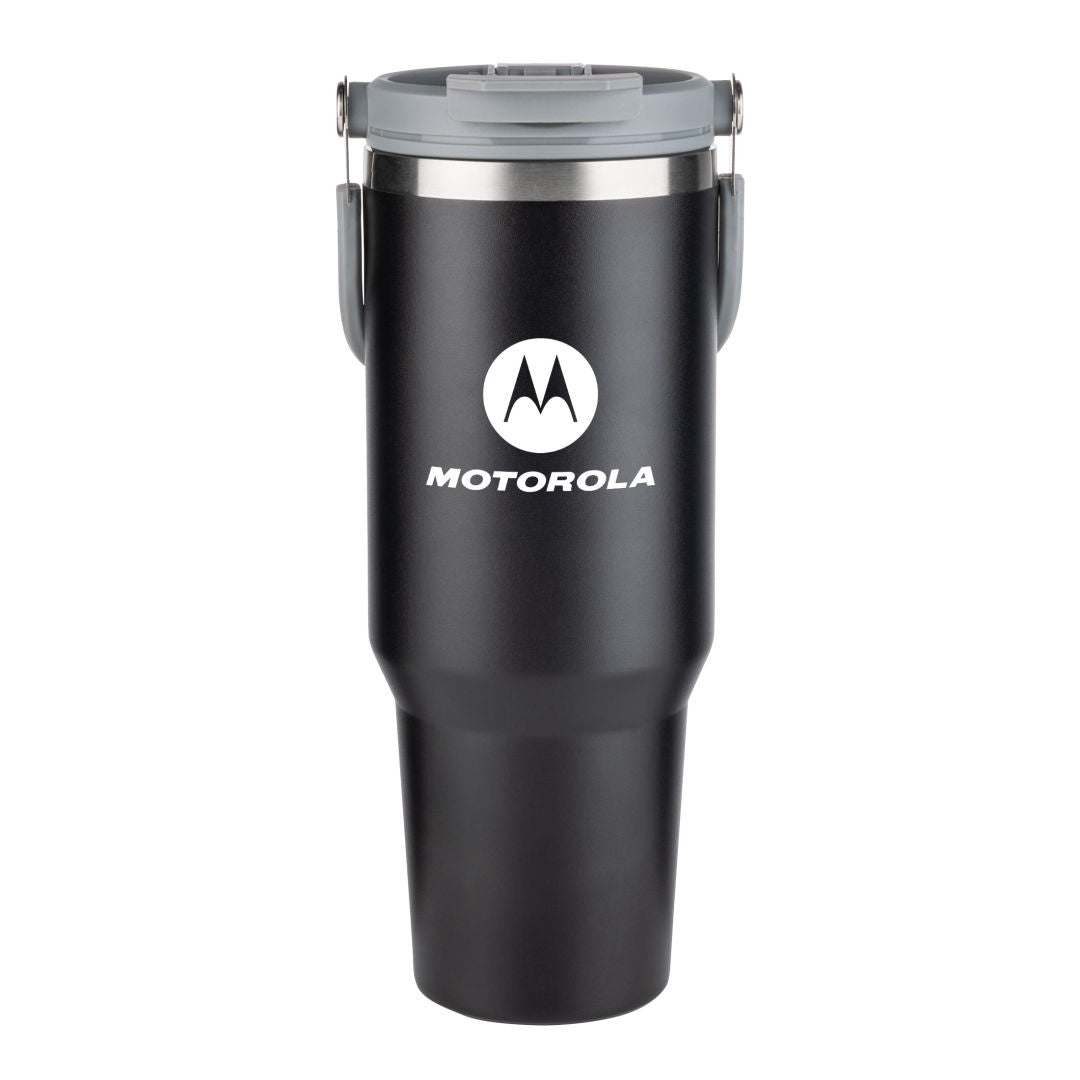 Tirian SS Tumbler w/Carrying Handle - 40oz