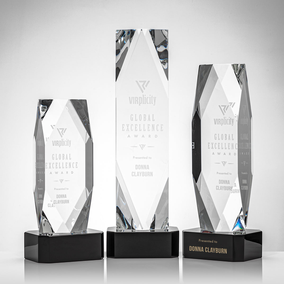 Delta Award on Base - Black