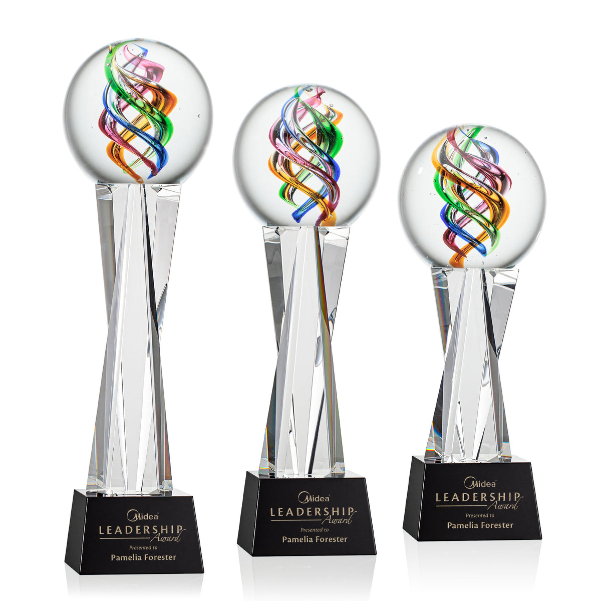 Galileo Award on Grafton Base - Black