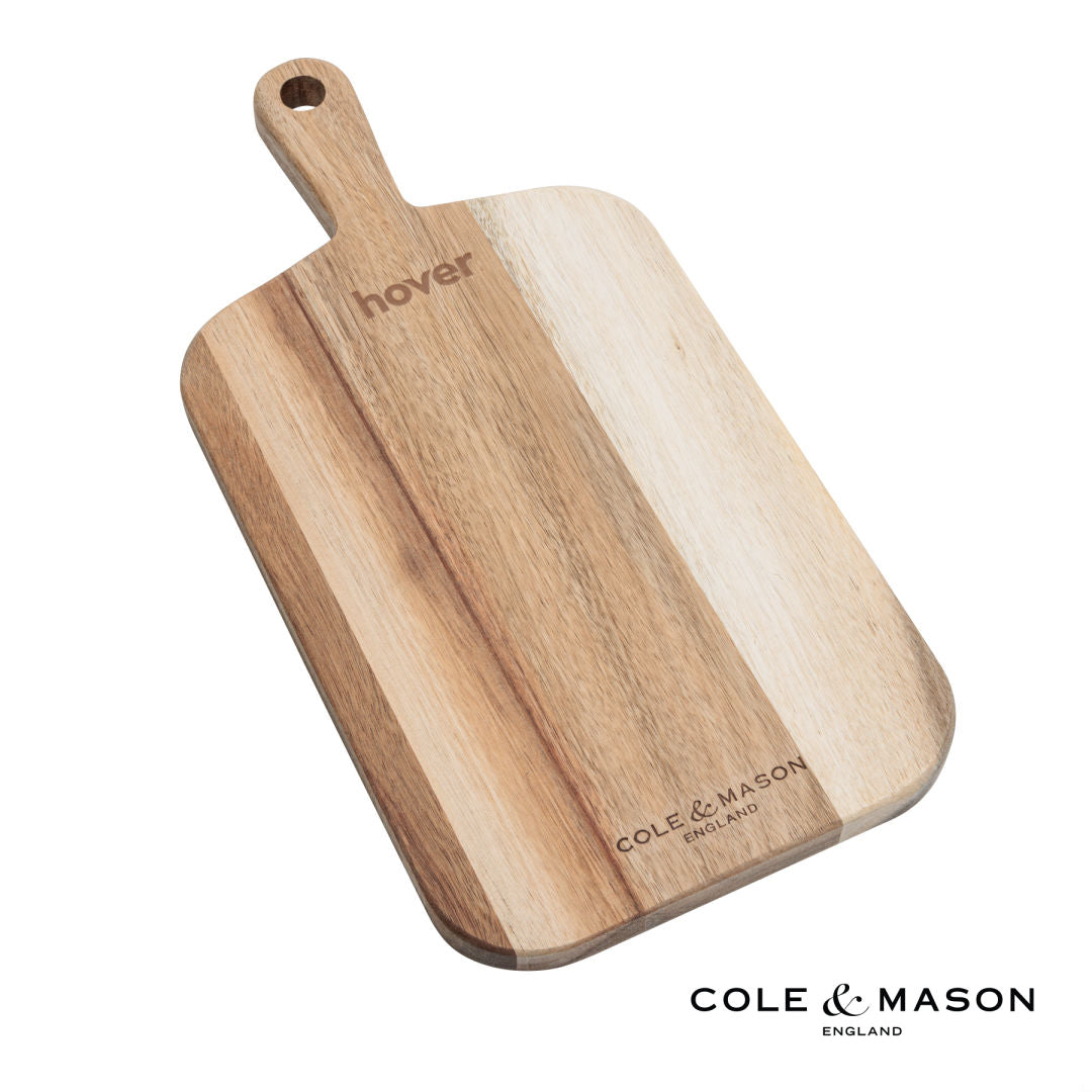 Cole & Mason™ Acacia Serving & Chopping Board – 8" x 0.8"