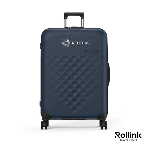 Rollink® Flex 360 Large Checked 4 Wheel Suitcase