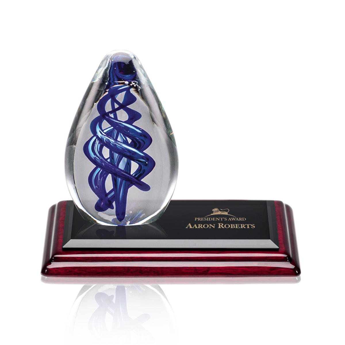 Expedia Award on Rosewood Base