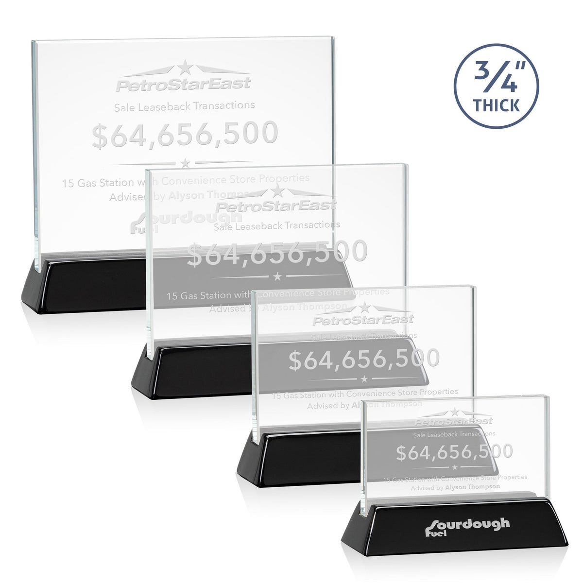 Walkerton Award - Starfire/Black (Horiz)