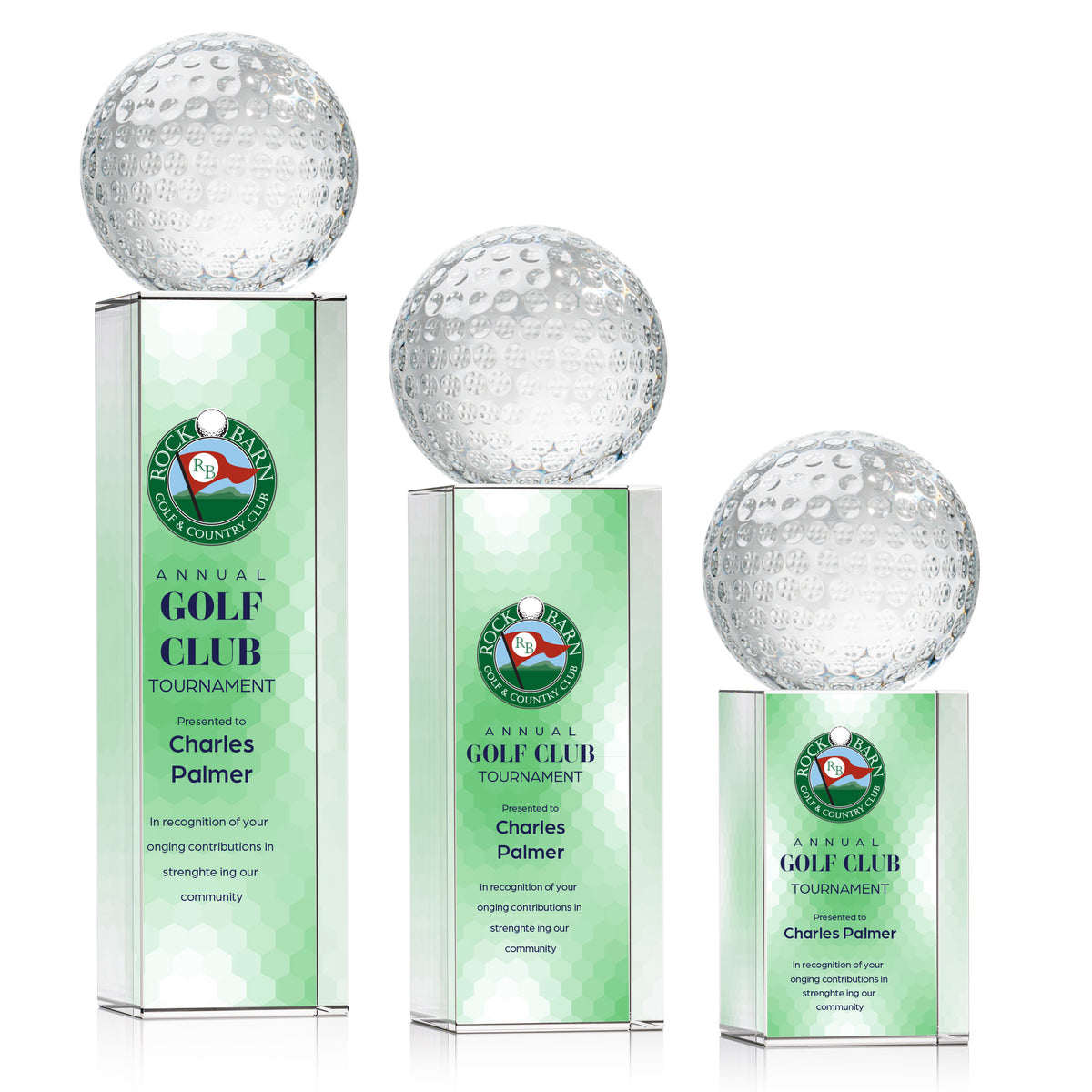 Golf Ball VividPrint™ Award on Dakota