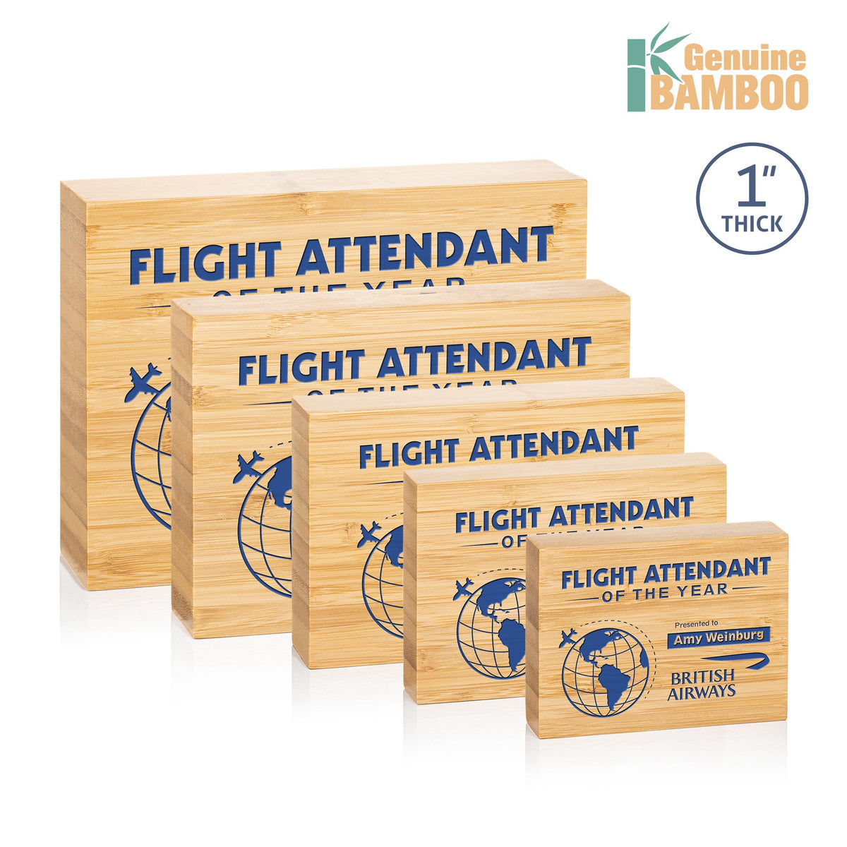 Auckland Award — Laser Engraving & 1 Color