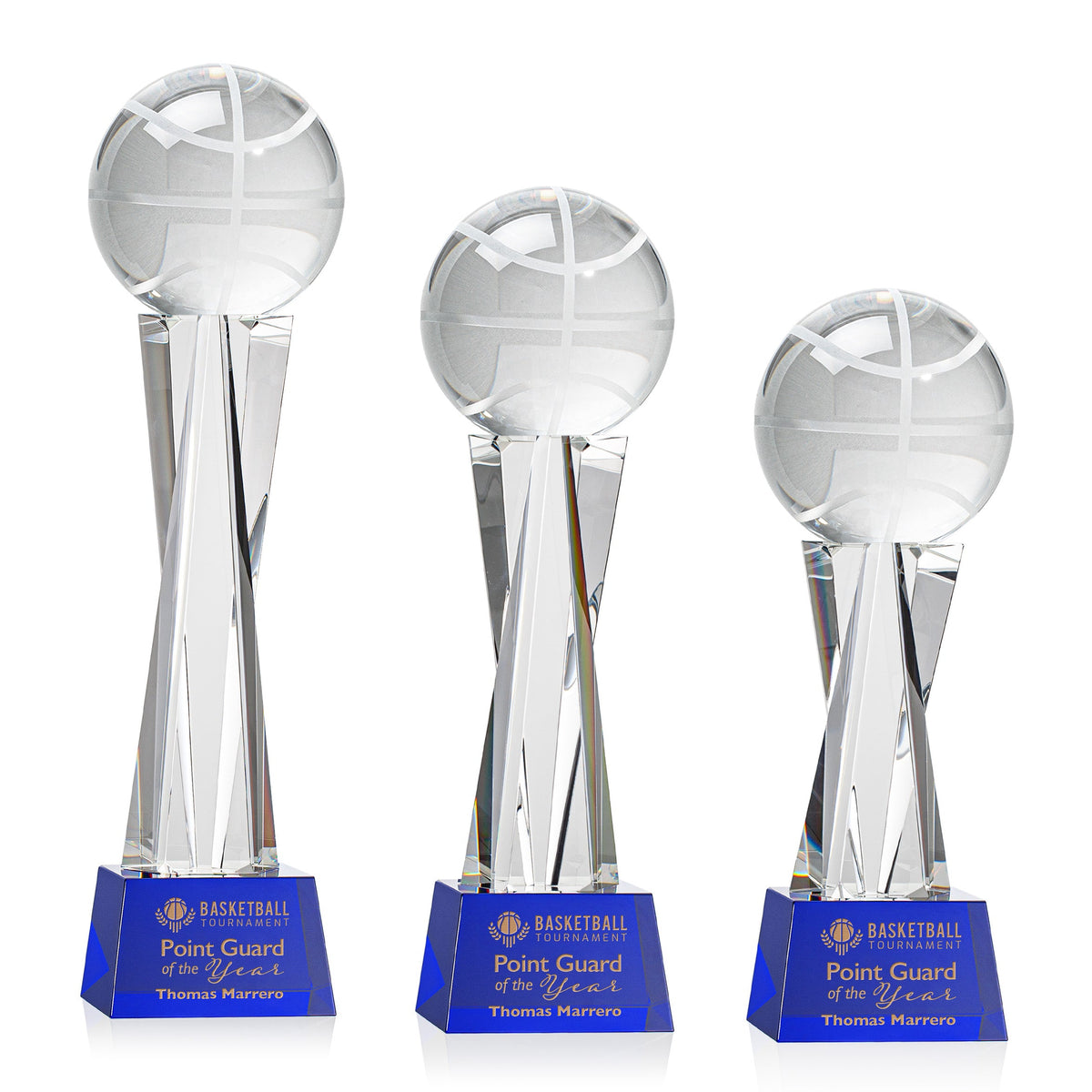 Basketball Award on Grafton Base