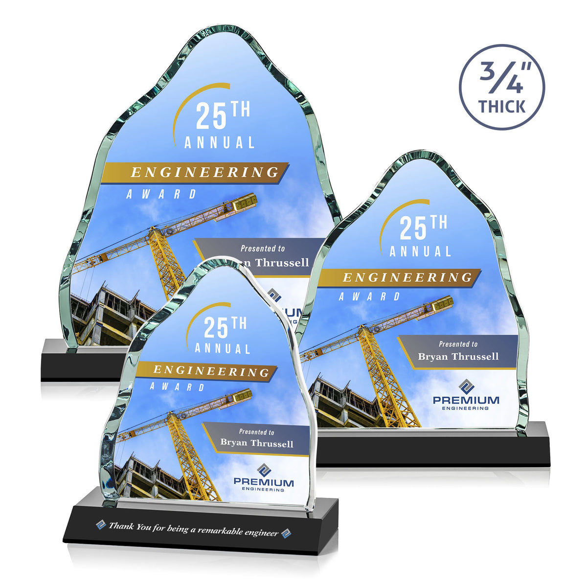 Dunwich VividPrint™ Award - Black