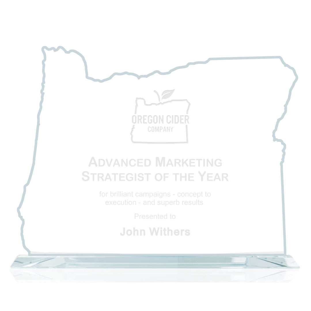 State Map Award - Oregon
