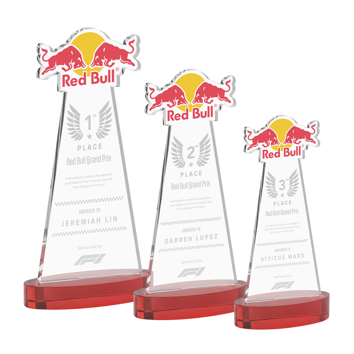 EdgeCraft Tapered Award on Alberton - Red (via Ocean)