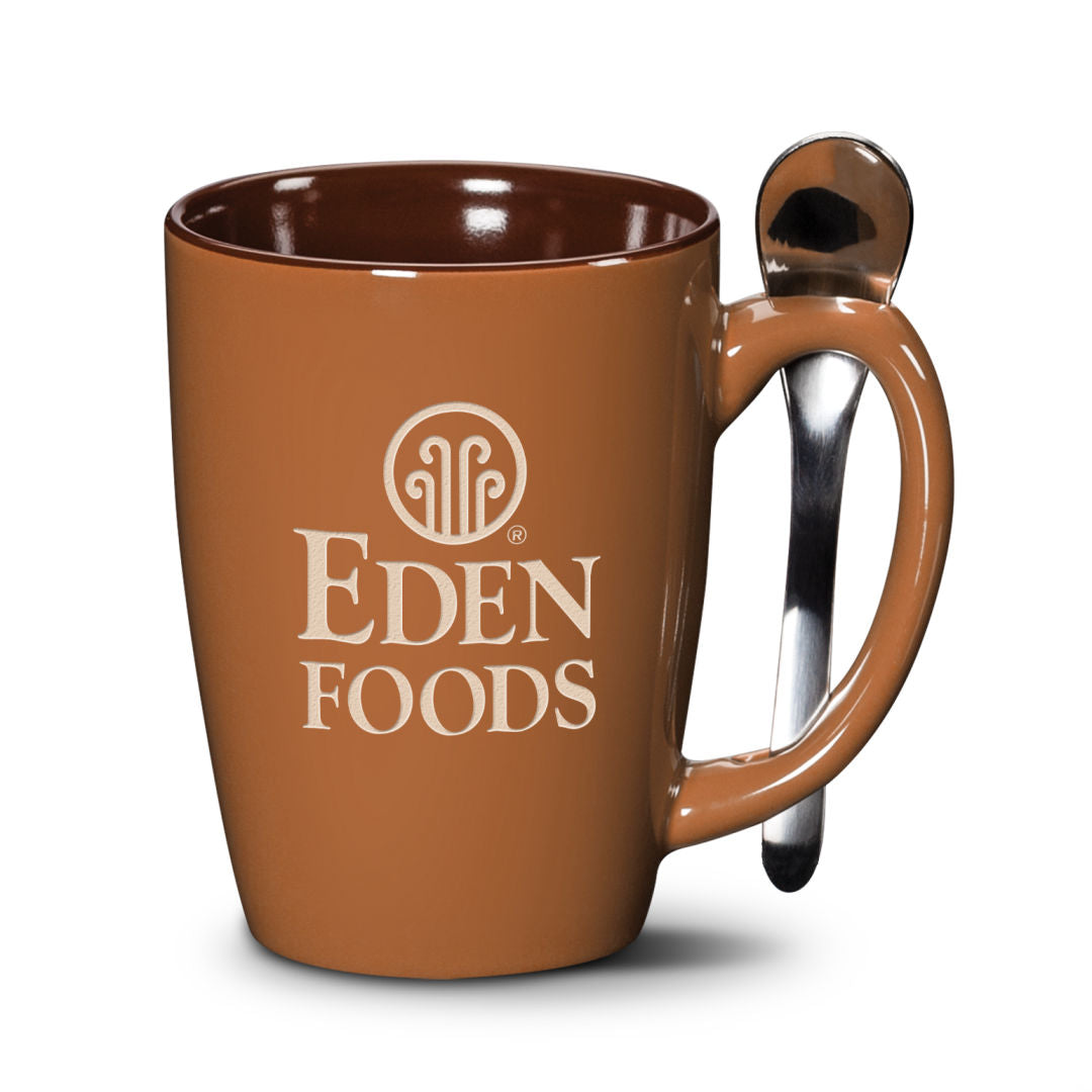 Roberta Mug & Spoon - 16oz — Russet — MUG6801-RU