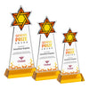 Star of David VividPrint™ Award on Hartford Base