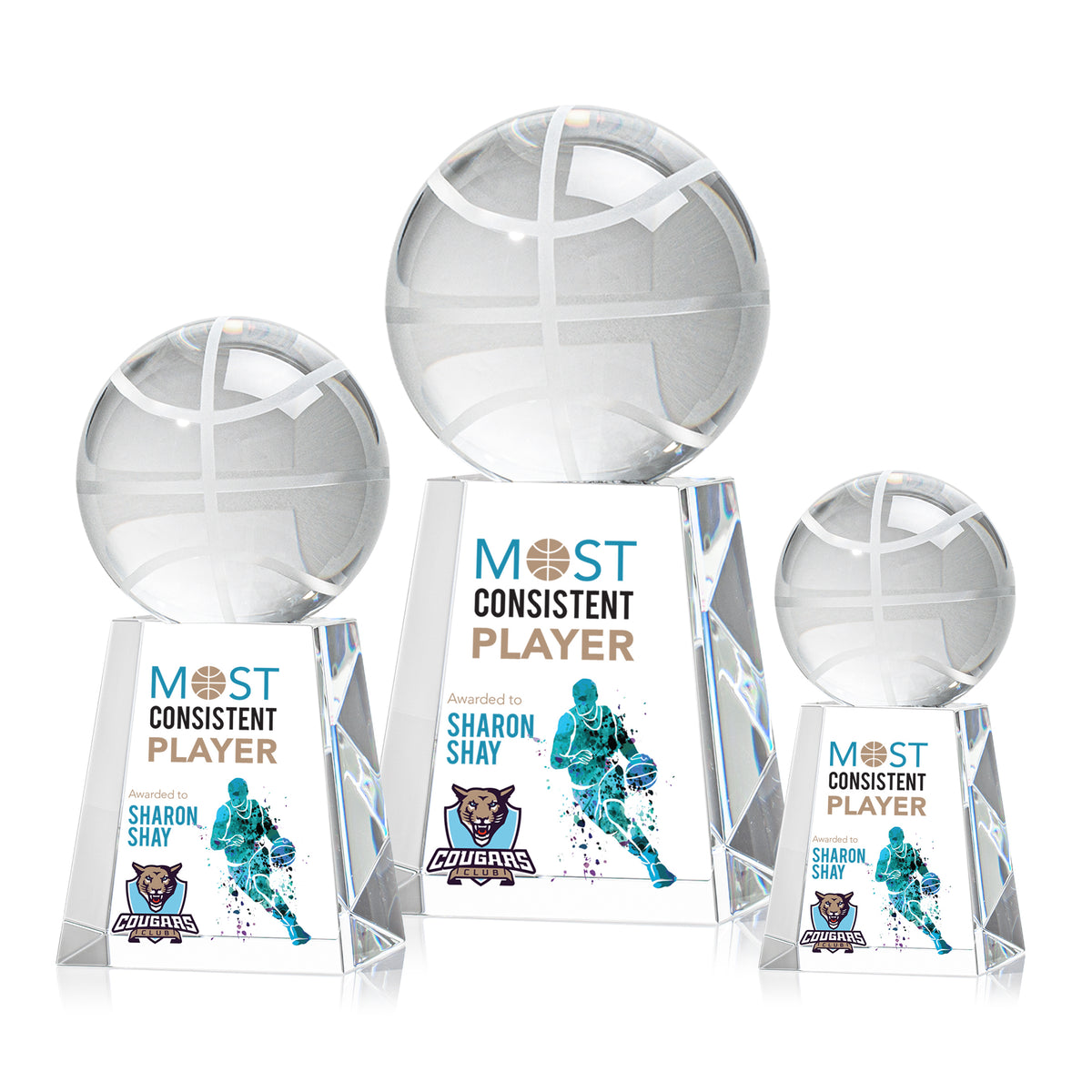 Basketball VividPrint™ Award on Celestina