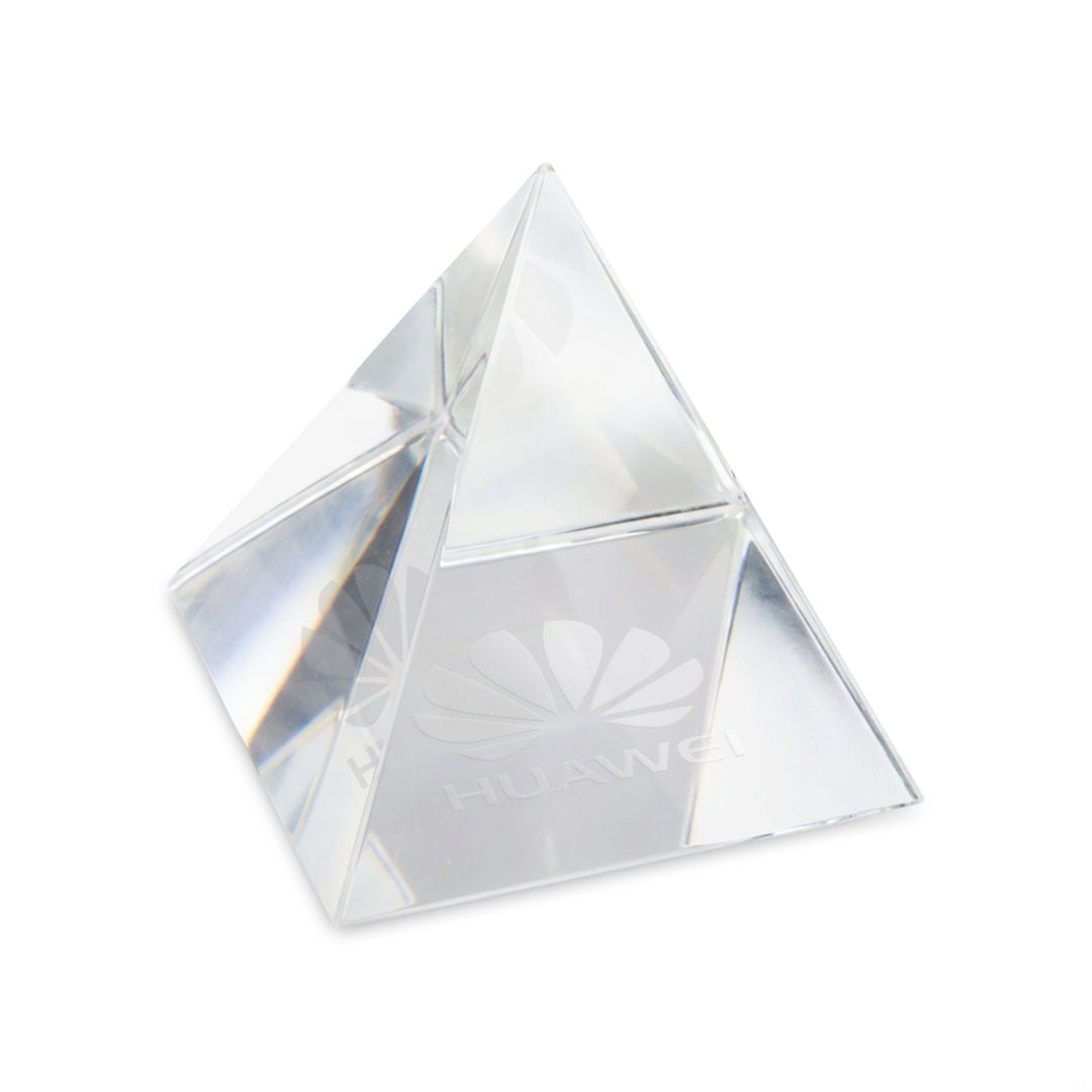 Optical Pyramid Award – 2.5" x 2.75" x 2.5"