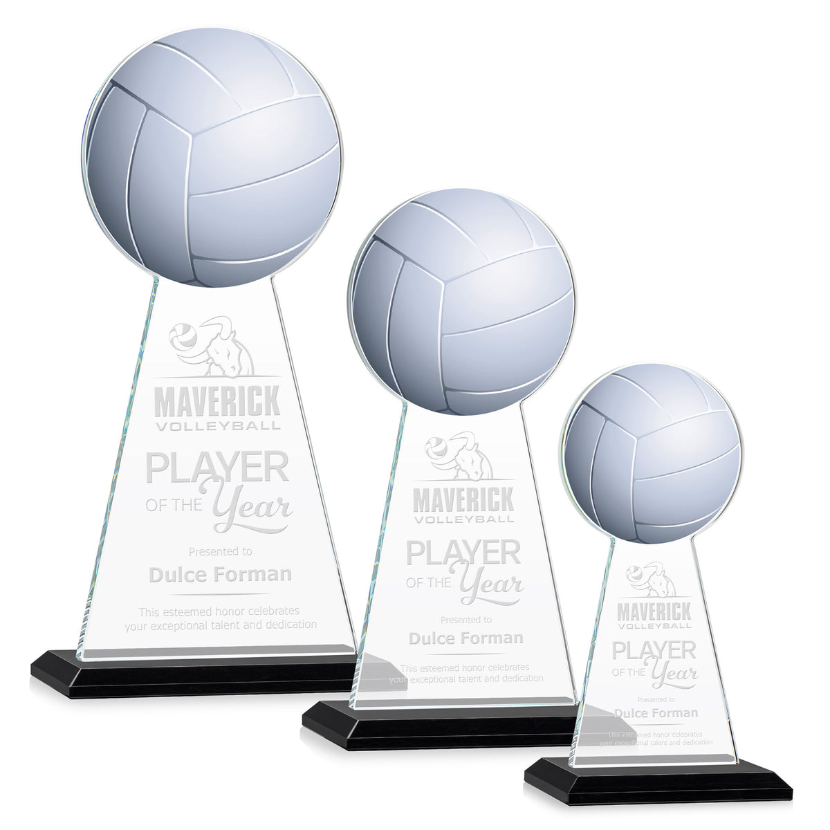 Edenwood Volleyball Award - Black
