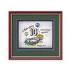 Baron Artisan Paper Certificate Framed Award