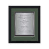 Primrose Certificate TexEtch Framed Award
