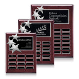 Rosewood / Chrome / 12 Plates