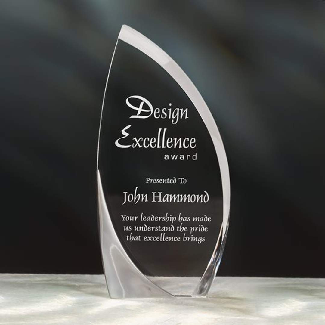 Zephyr Acrylic Sail Award